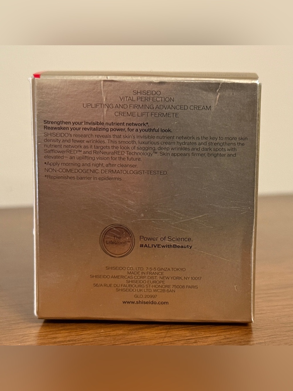 Shiseido Vital Perfection Uplifting and Firming Advanced Cream, 1.7 oz, NIB - Picture 9 of 10